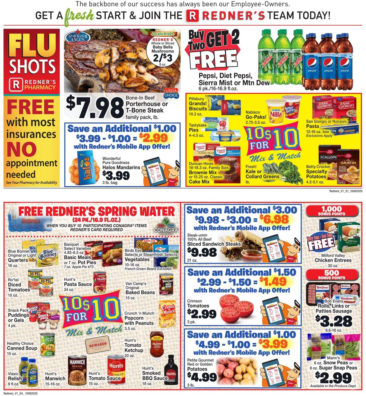 Redner’s Warehouse Market Weekly Ad Circular - valid 10/08-10/14/2020 (Page 2)