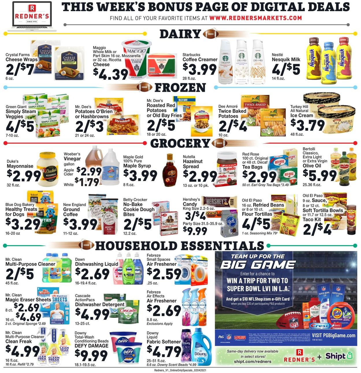 Redner’s Warehouse Market Weekly Ad Circular - valid 02/04-02/10/2021 (Page 7)