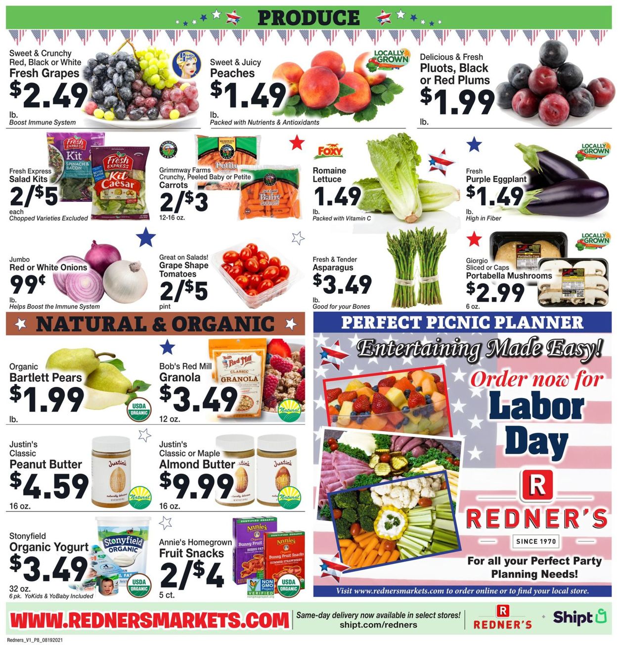 Redner’s Warehouse Market Weekly Ad Circular - valid 08/19-08/25/2021 (Page 10)