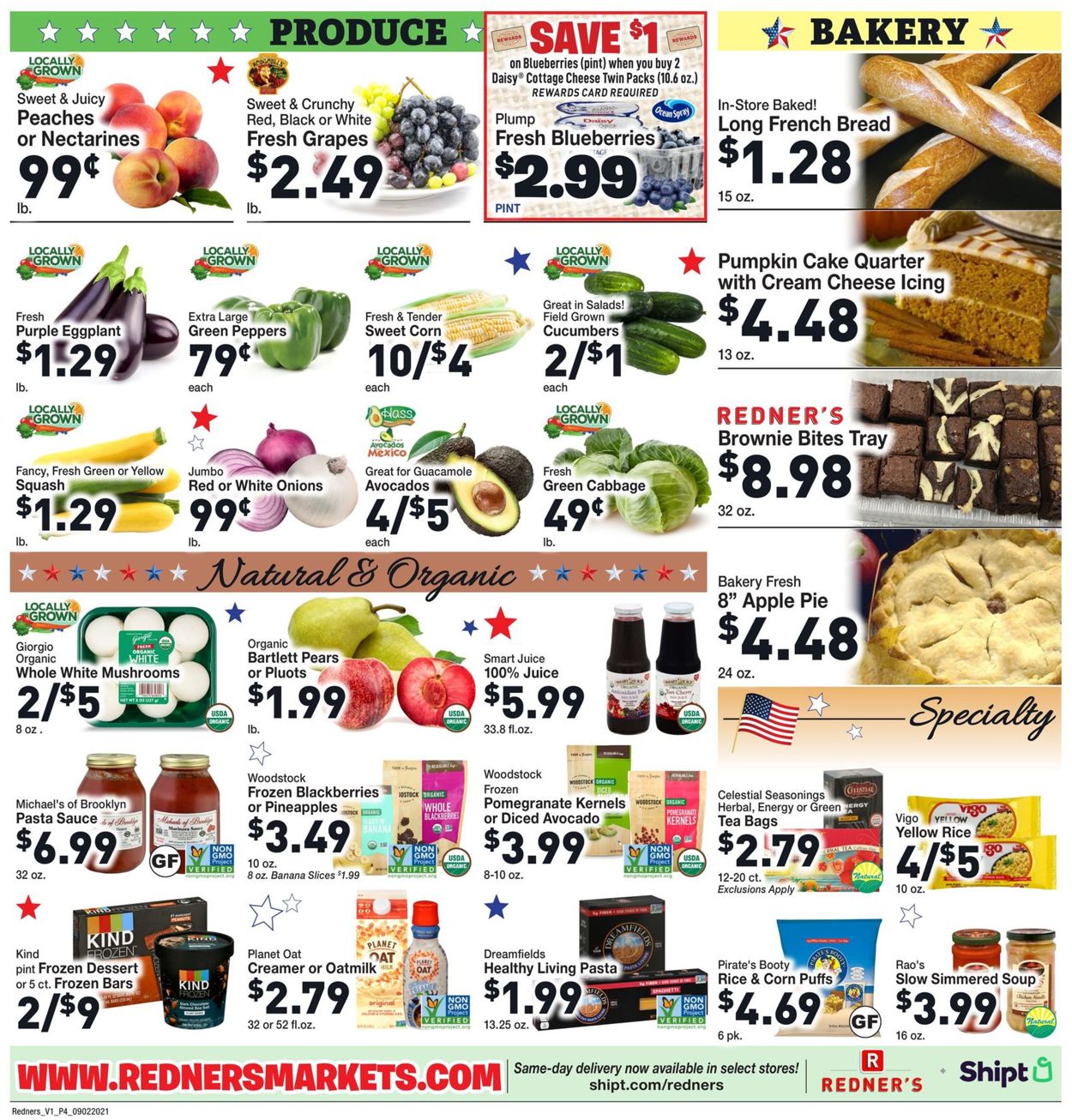 Redner’s Warehouse Market Weekly Ad Circular - valid 09/02-09/08/2021 (Page 6)