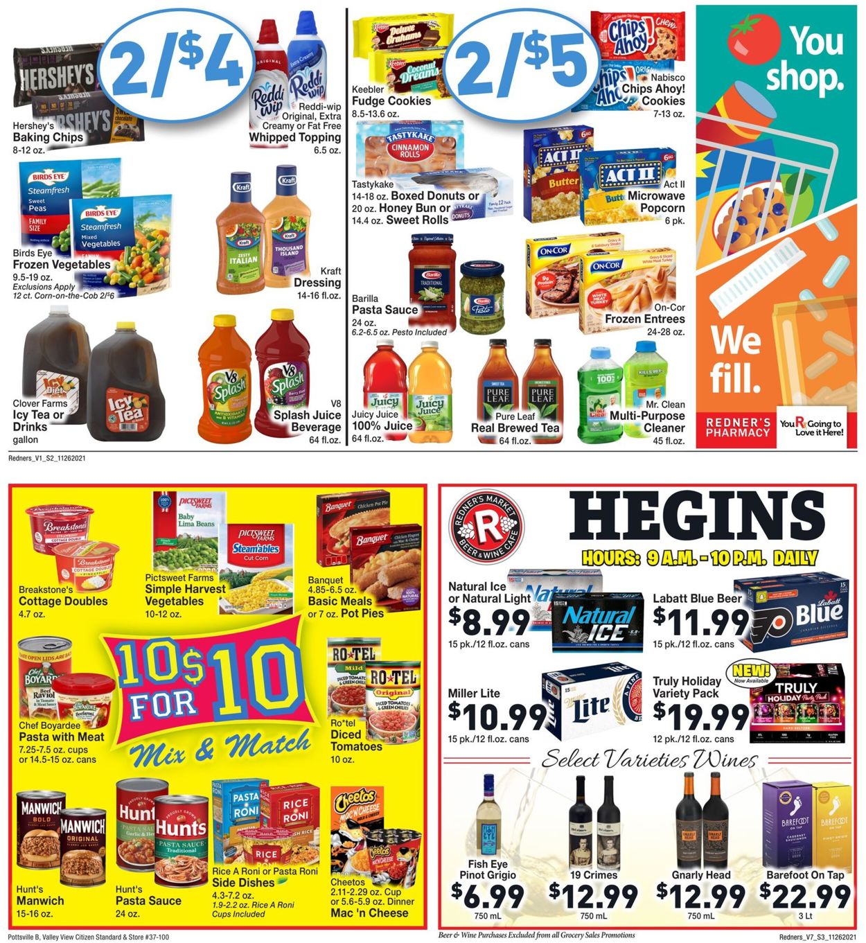 Redner’s Warehouse Market Weekly Ad Circular - valid 11/26-12/01/2021 (Page 3)