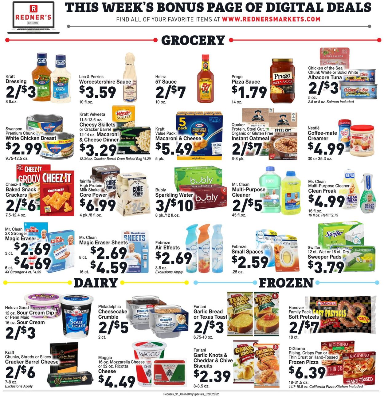 Redner’s Warehouse Market Weekly Ad Circular - valid 02/03-02/09/2022 (Page 7)