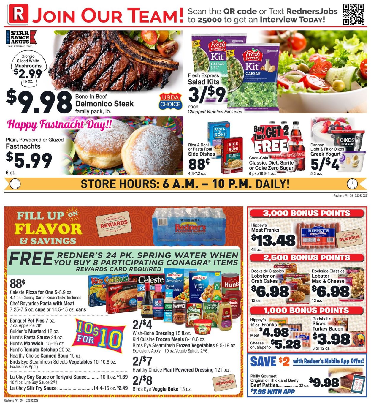 Redner’s Warehouse Market Weekly Ad Circular - valid 02/24-03/02/2022 (Page 2)