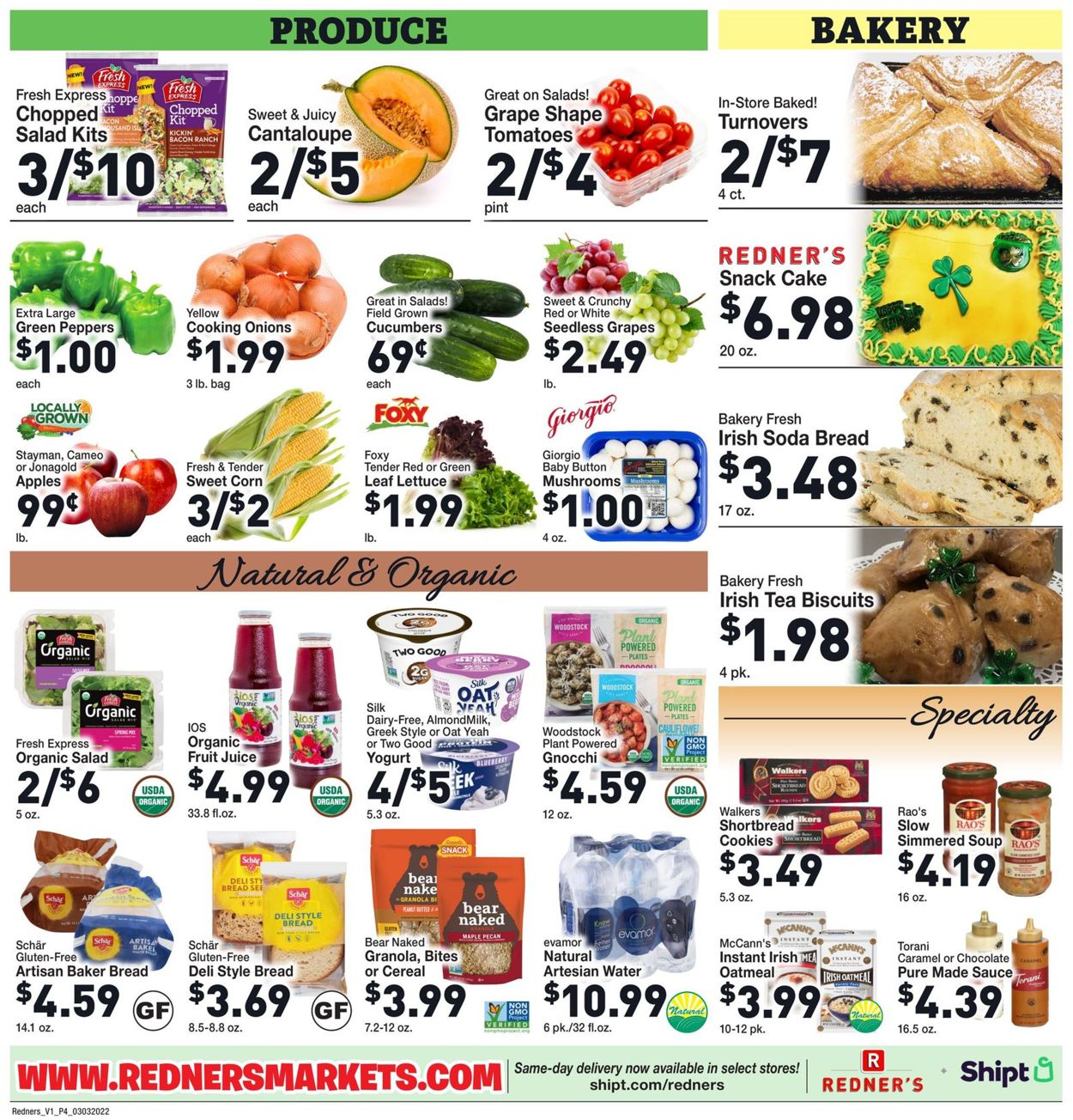 Redner’s Warehouse Market Weekly Ad Circular - valid 03/03-03/09/2022 (Page 6)