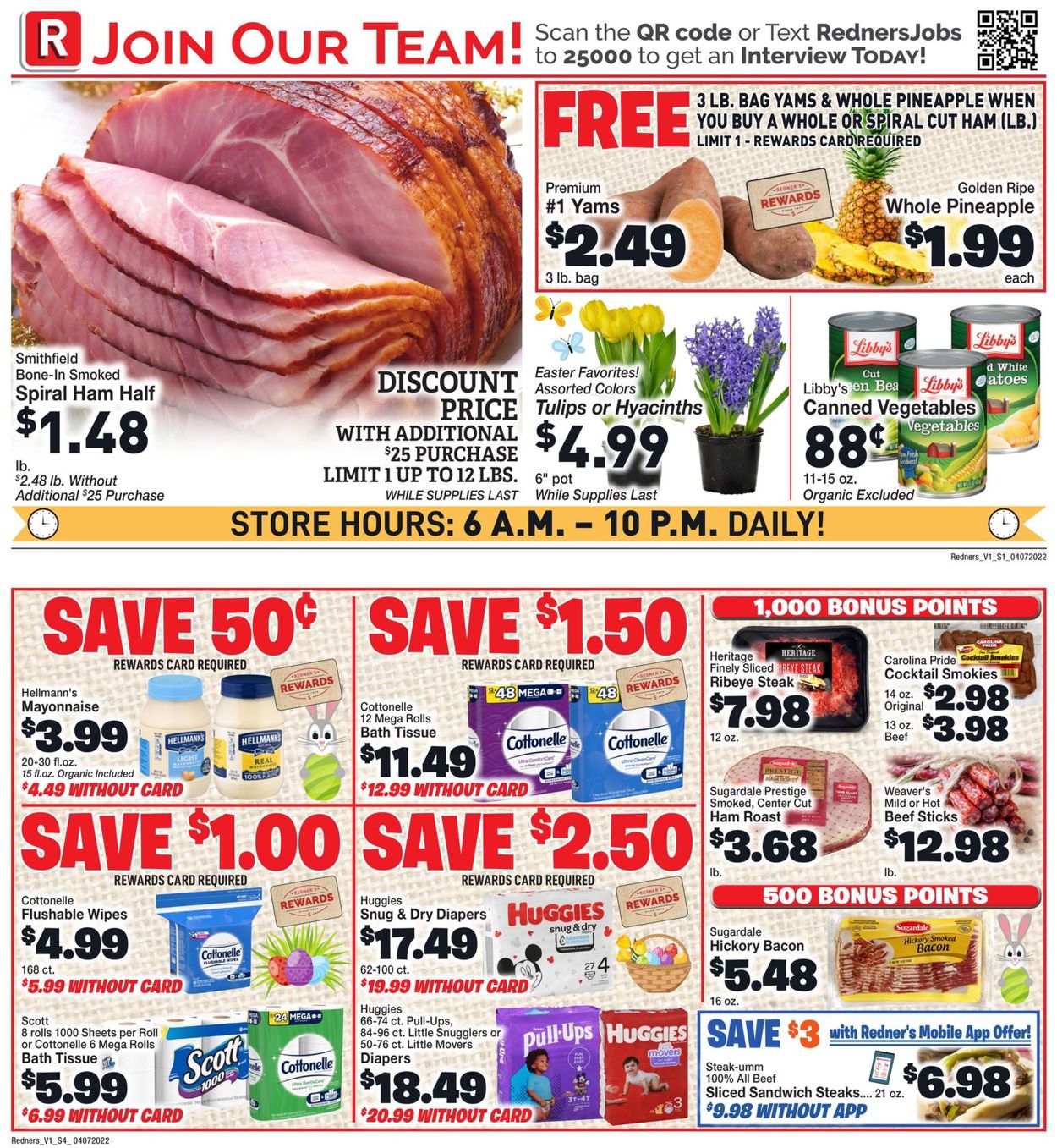 Redner’s Warehouse Market EASTER 2022 Weekly Ad Circular - valid 04/07-04/13/2022 (Page 2)