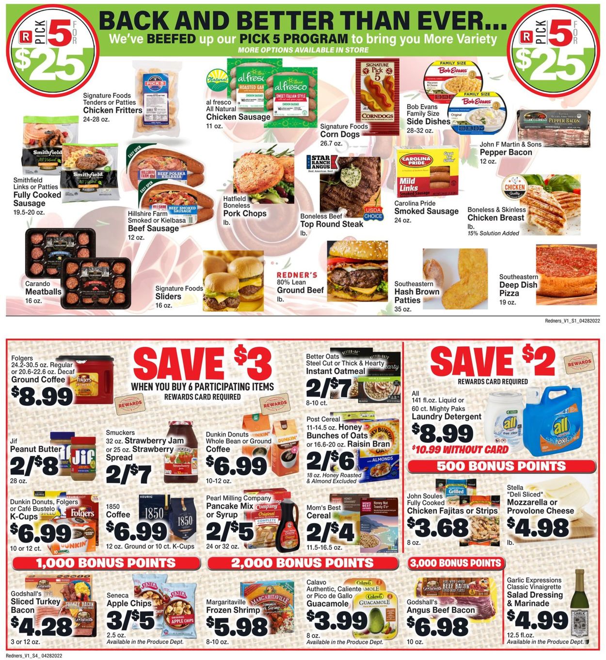 Redner’s Warehouse Market Weekly Ad Circular - valid 04/28-05/04/2022 (Page 2)