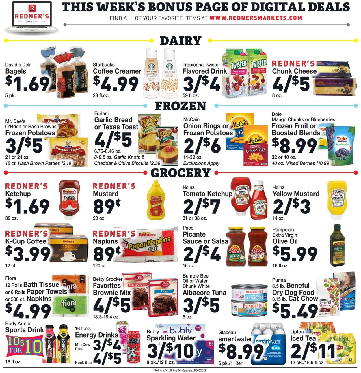 Redner’s Warehouse Market Weekly Ad Circular - valid 05/05-05/11/2022 (Page 7)