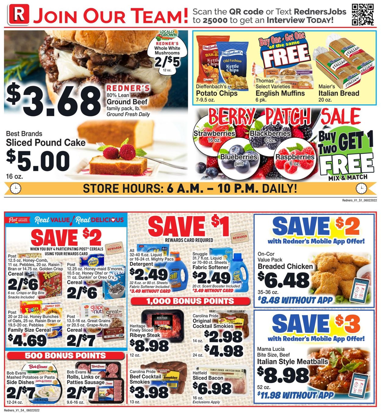 Redner’s Warehouse Market Weekly Ad Circular - valid 06/02-06/08/2022 (Page 2)