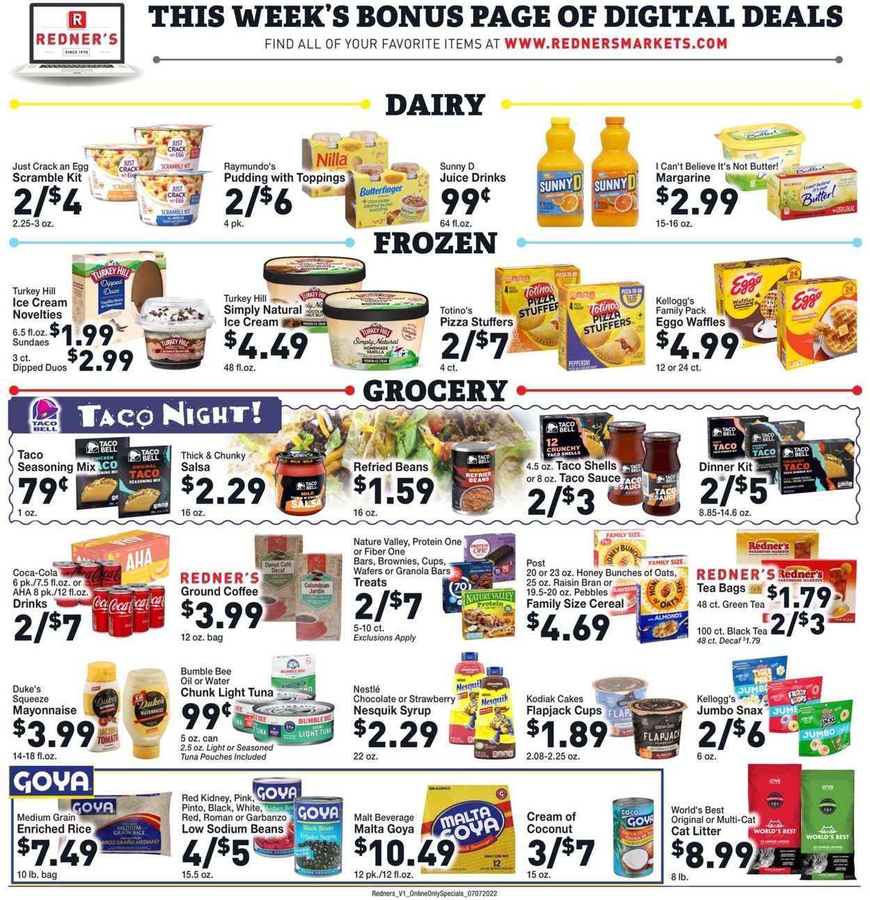 Redner’s Warehouse Market Weekly Ad Circular - valid 07/07-07/13/2022 (Page 7)