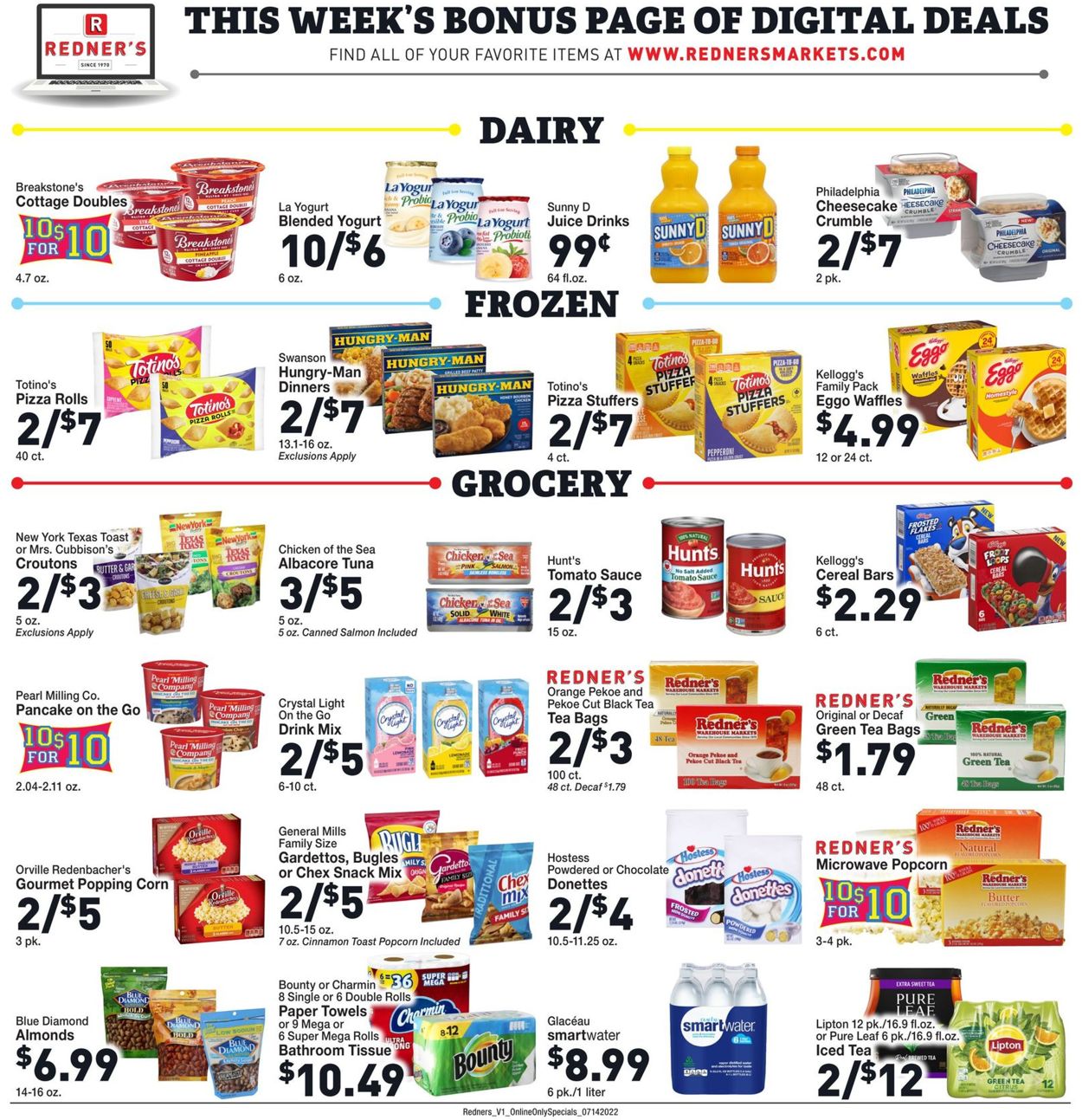 Redner’s Warehouse Market Weekly Ad Circular - valid 07/14-07/20/2022 (Page 7)