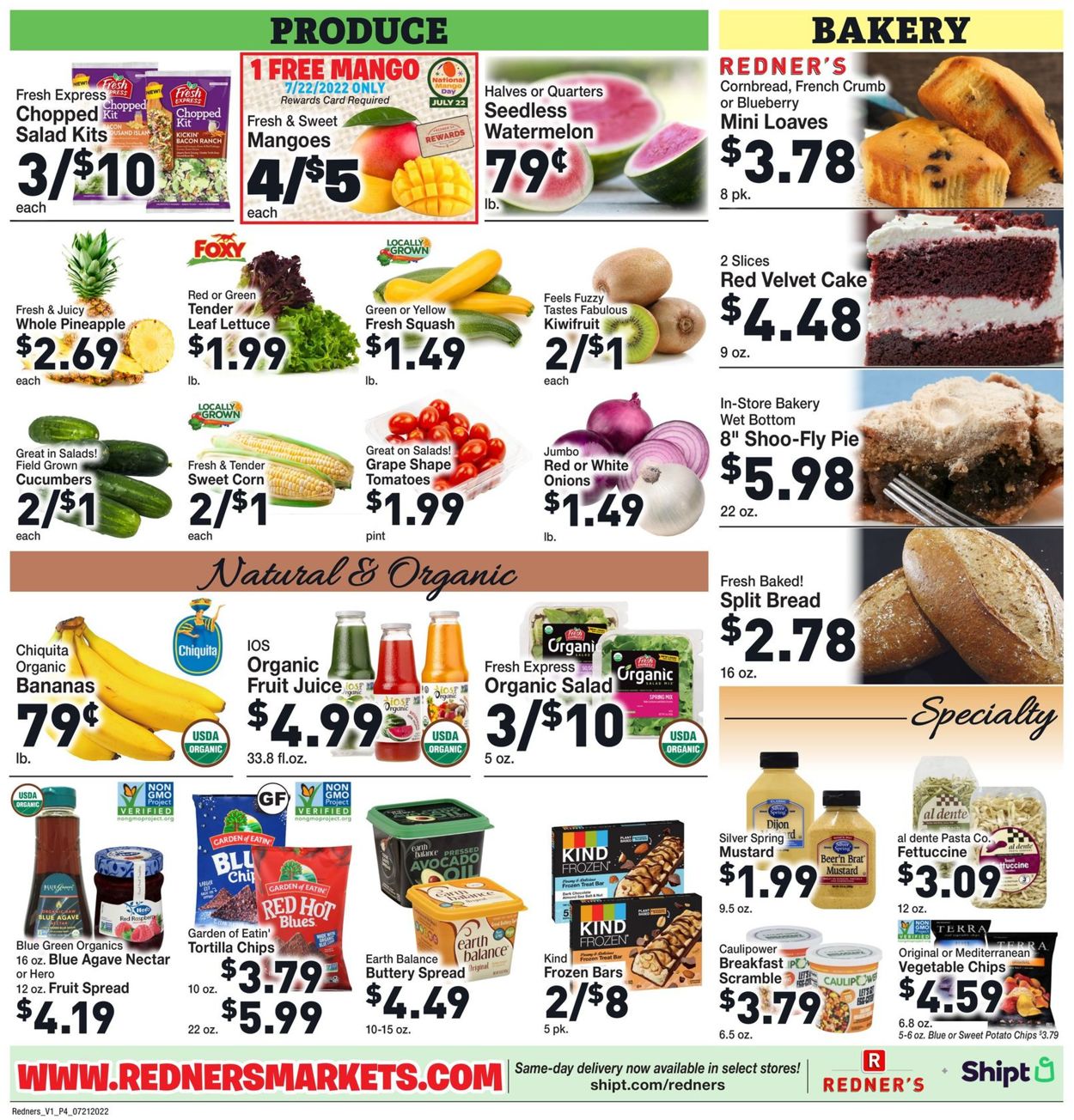 Redner’s Warehouse Market Weekly Ad Circular - valid 07/21-07/27/2022 (Page 6)