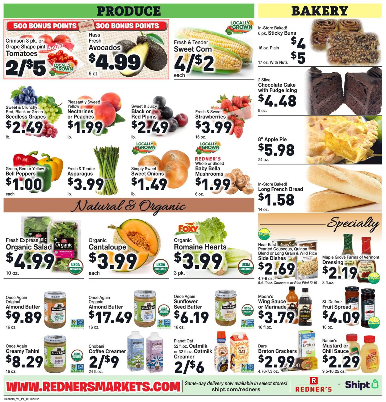 Redner’s Warehouse Market Weekly Ad Circular - valid 08/11-08/17/2022 (Page 6)