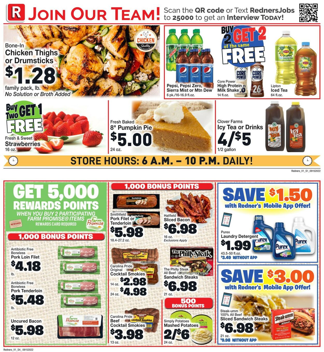 Redner’s Warehouse Market Weekly Ad Circular - valid 09/15-09/21/2022 (Page 2)