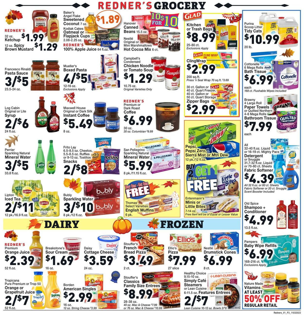 Redner’s Warehouse Market Weekly Ad Circular - valid 11/03-11/09/2022 (Page 5)