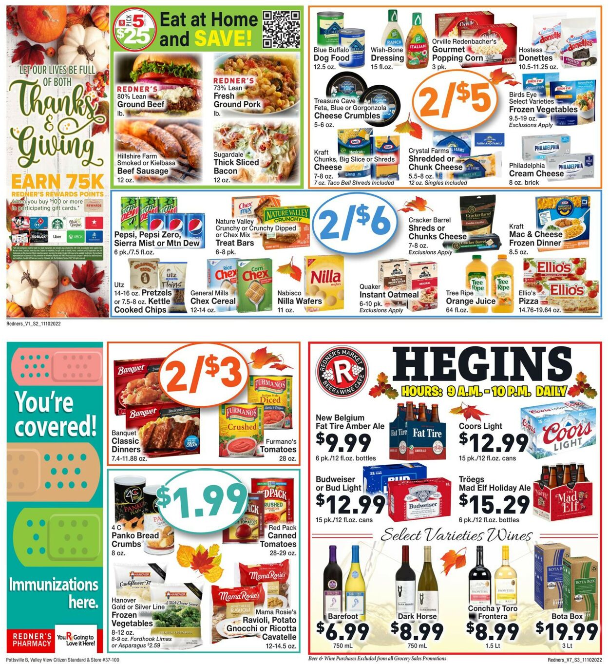 Redner’s Warehouse Market Weekly Ad Circular - valid 11/10-11/16/2022 (Page 3)