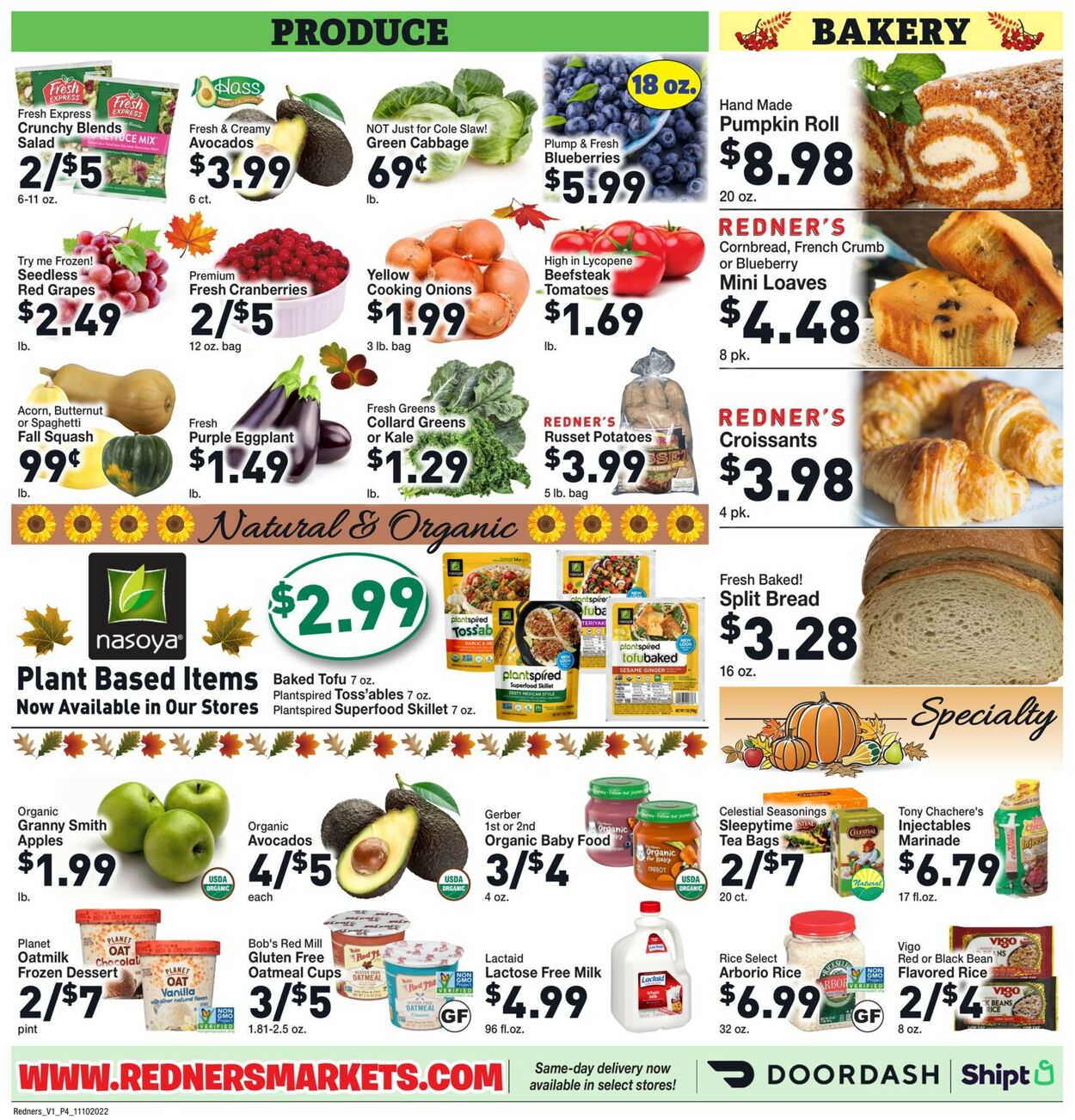 Redner’s Warehouse Market Weekly Ad Circular - valid 11/10-11/16/2022 (Page 6)