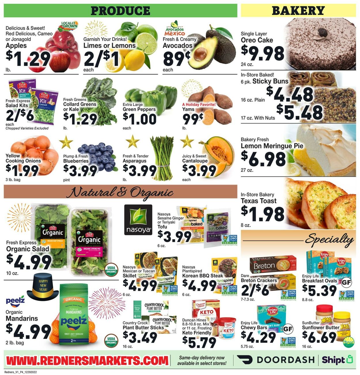Redner’s Warehouse Market Weekly Ad Circular - valid 12/29-01/04/2023 (Page 6)
