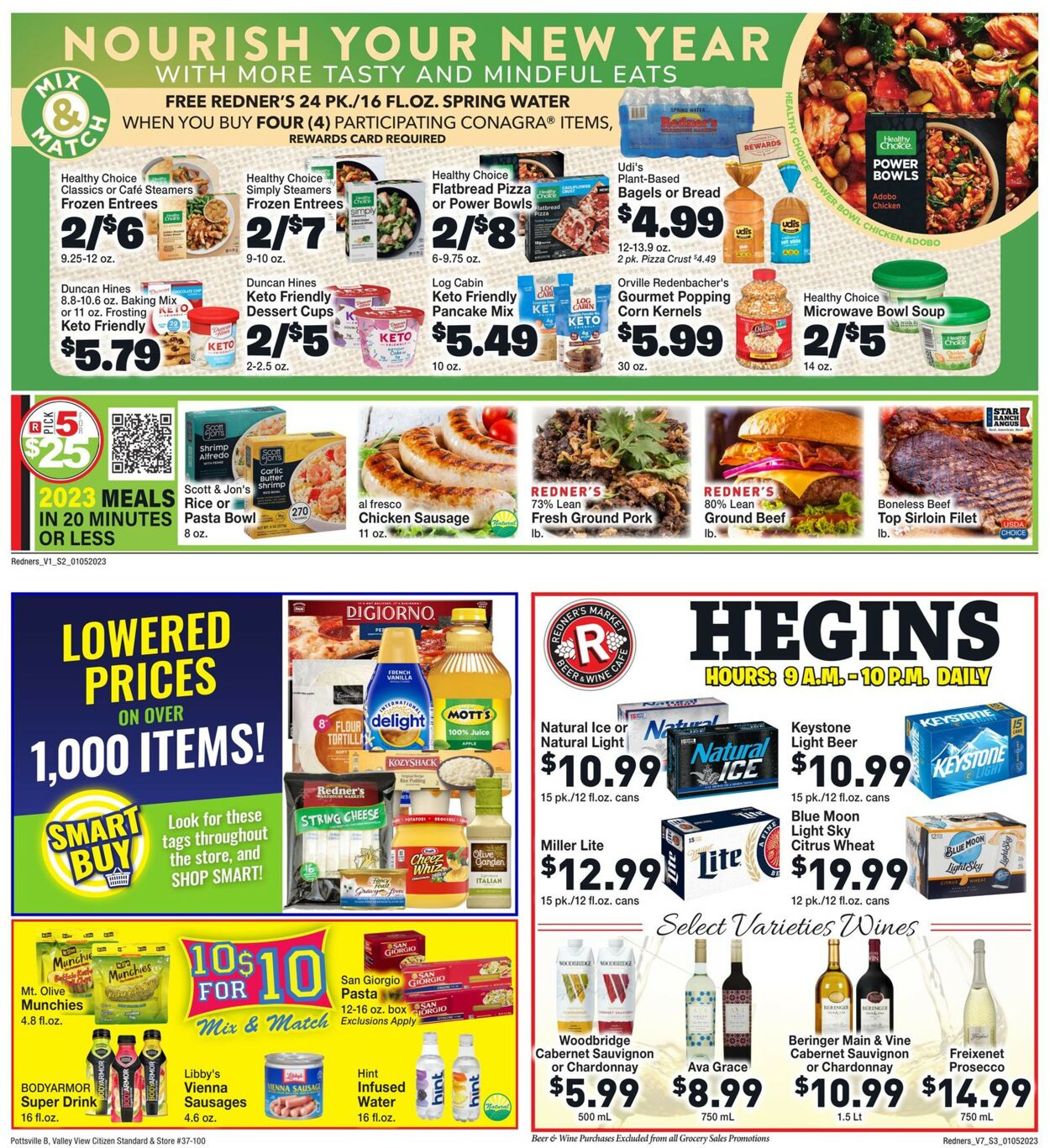Redner’s Warehouse Market Weekly Ad Circular - valid 01/05-01/11/2023 (Page 3)