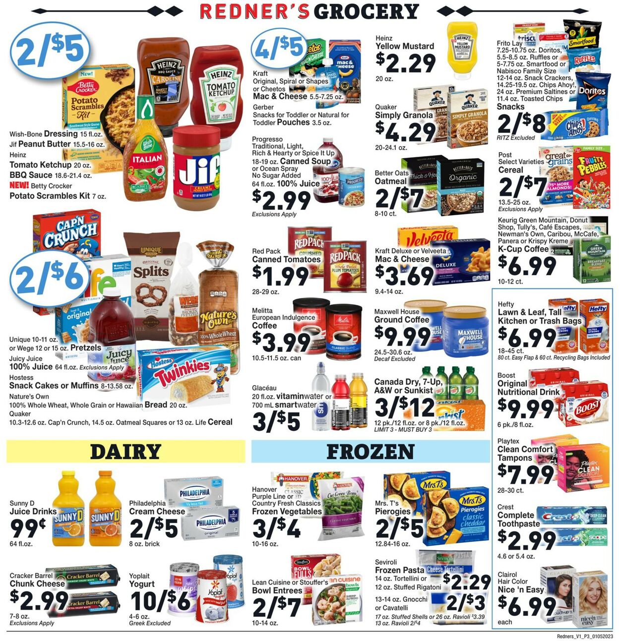 Redner’s Warehouse Market Weekly Ad Circular - valid 01/05-01/11/2023 (Page 5)