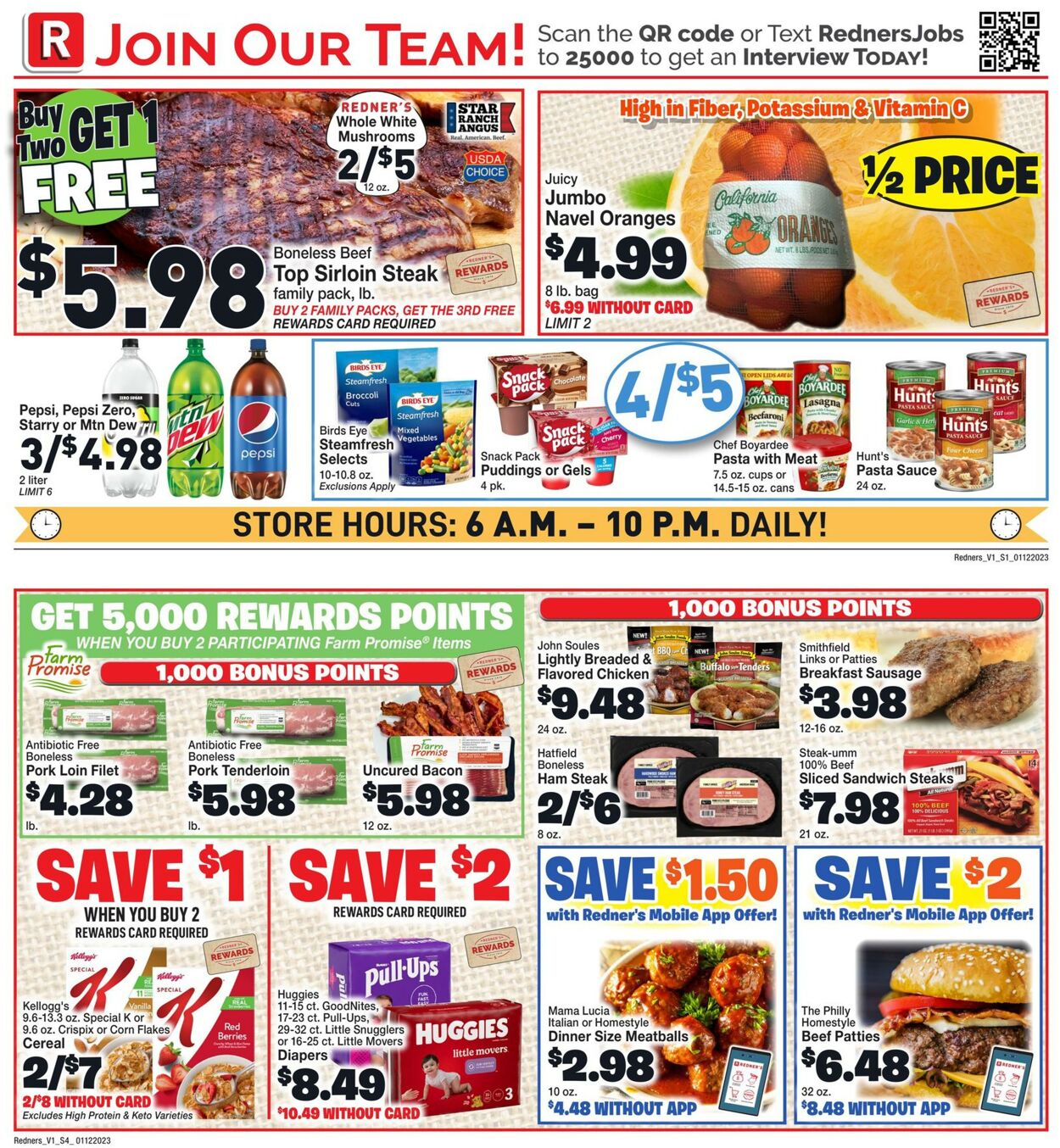Redner’s Warehouse Market Weekly Ad Circular - valid 01/12-01/18/2023 (Page 2)