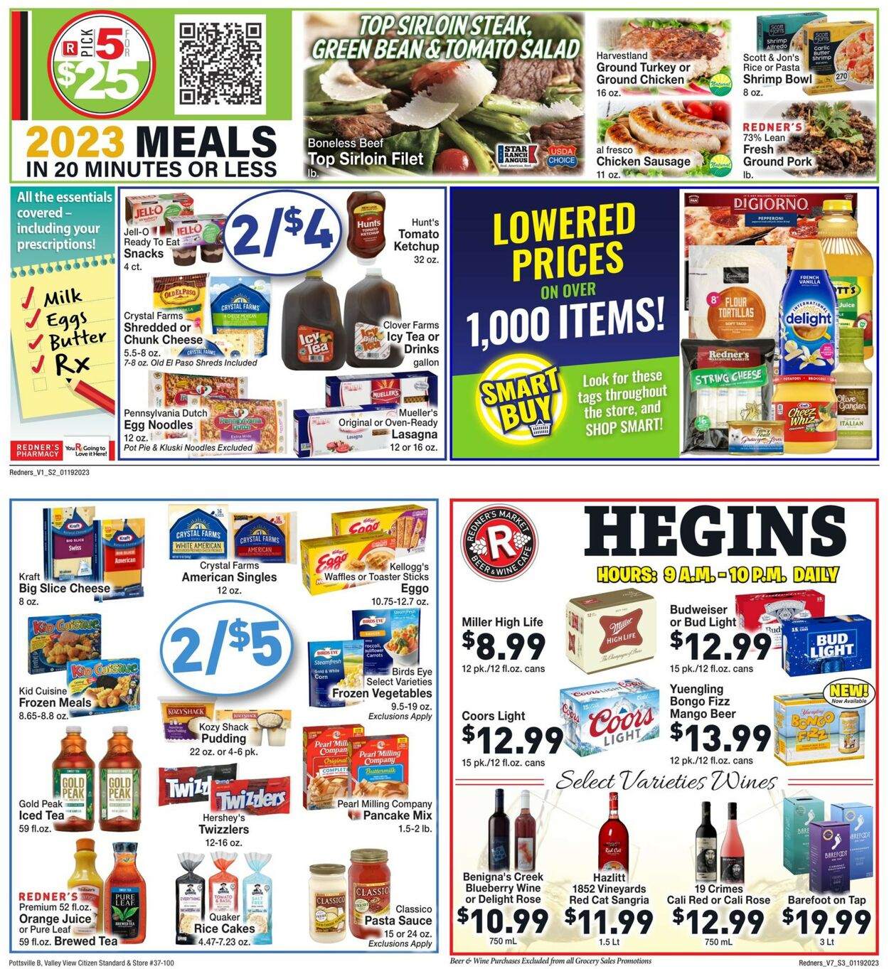 Redner’s Warehouse Market Weekly Ad Circular - valid 01/19-01/25/2023 (Page 3)