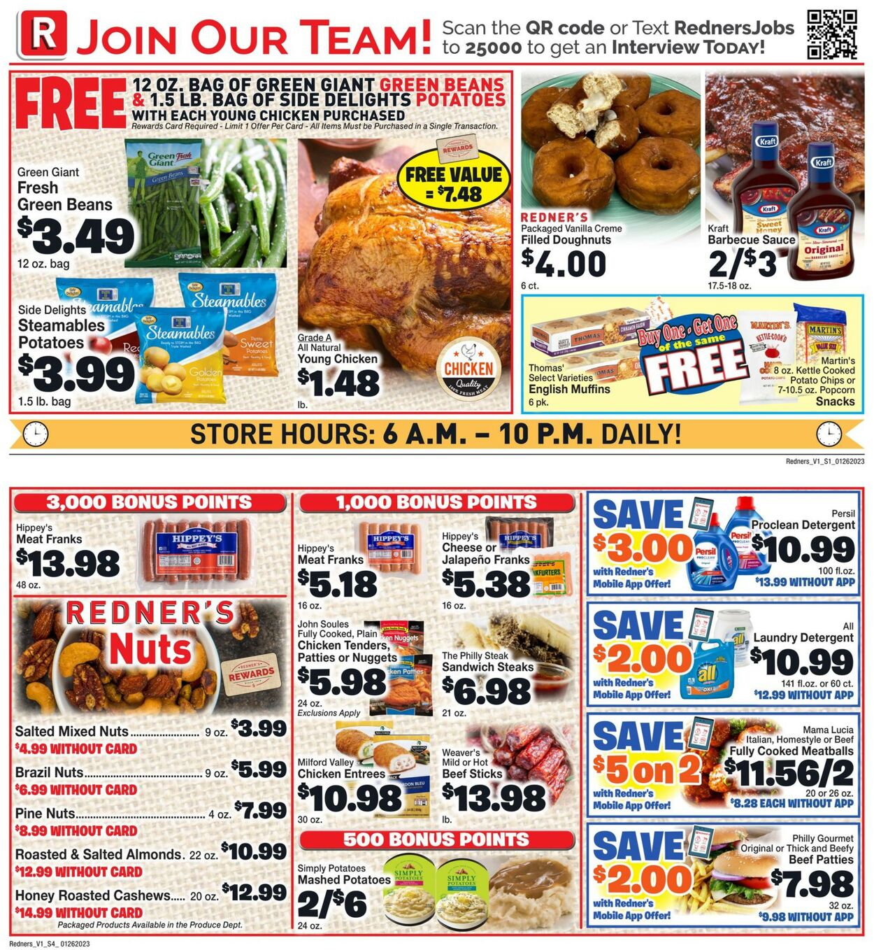 Redner’s Warehouse Market Weekly Ad Circular - valid 01/26-02/01/2023 (Page 2)