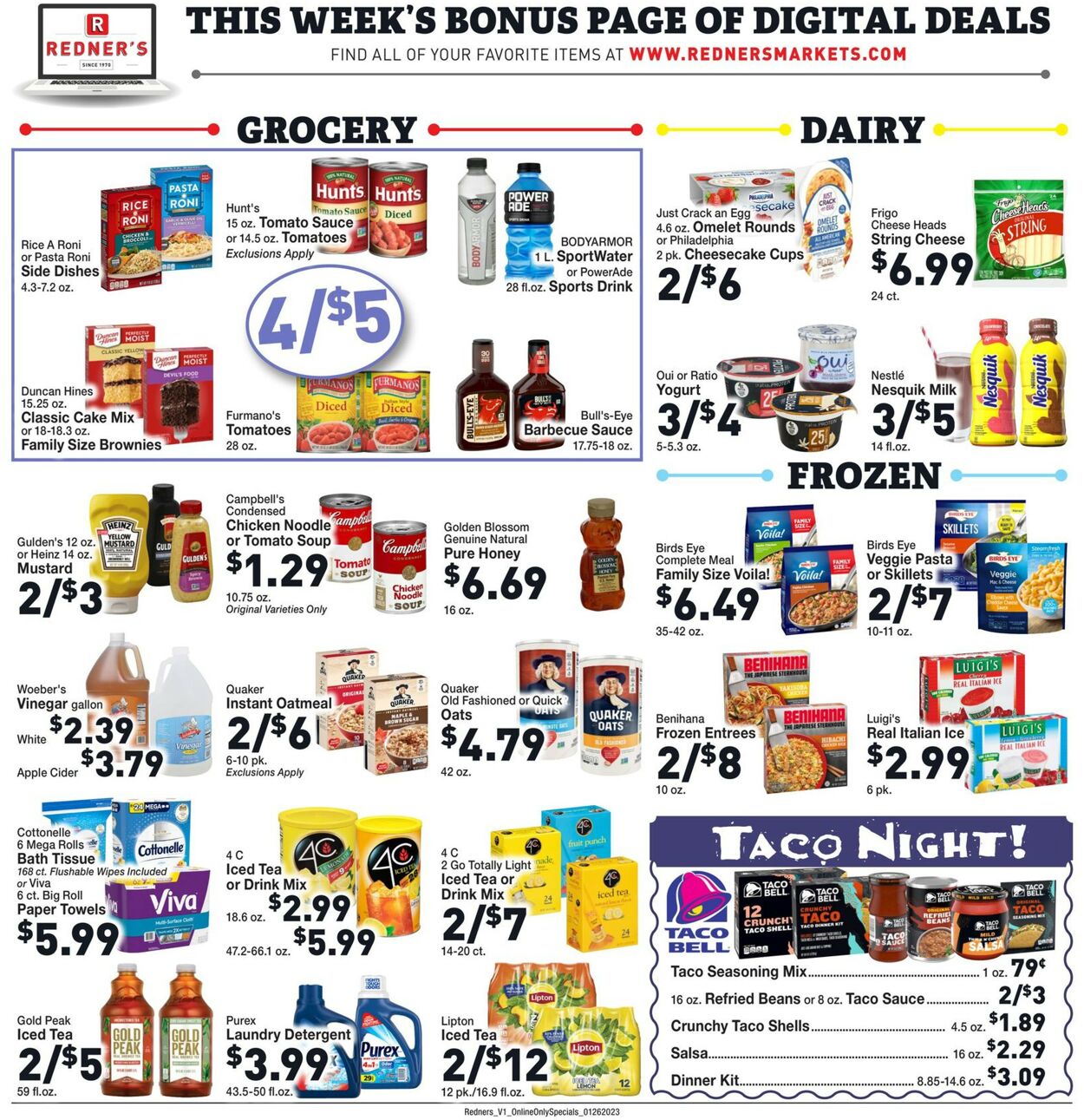Redner’s Warehouse Market Weekly Ad Circular - valid 01/26-02/01/2023 (Page 7)