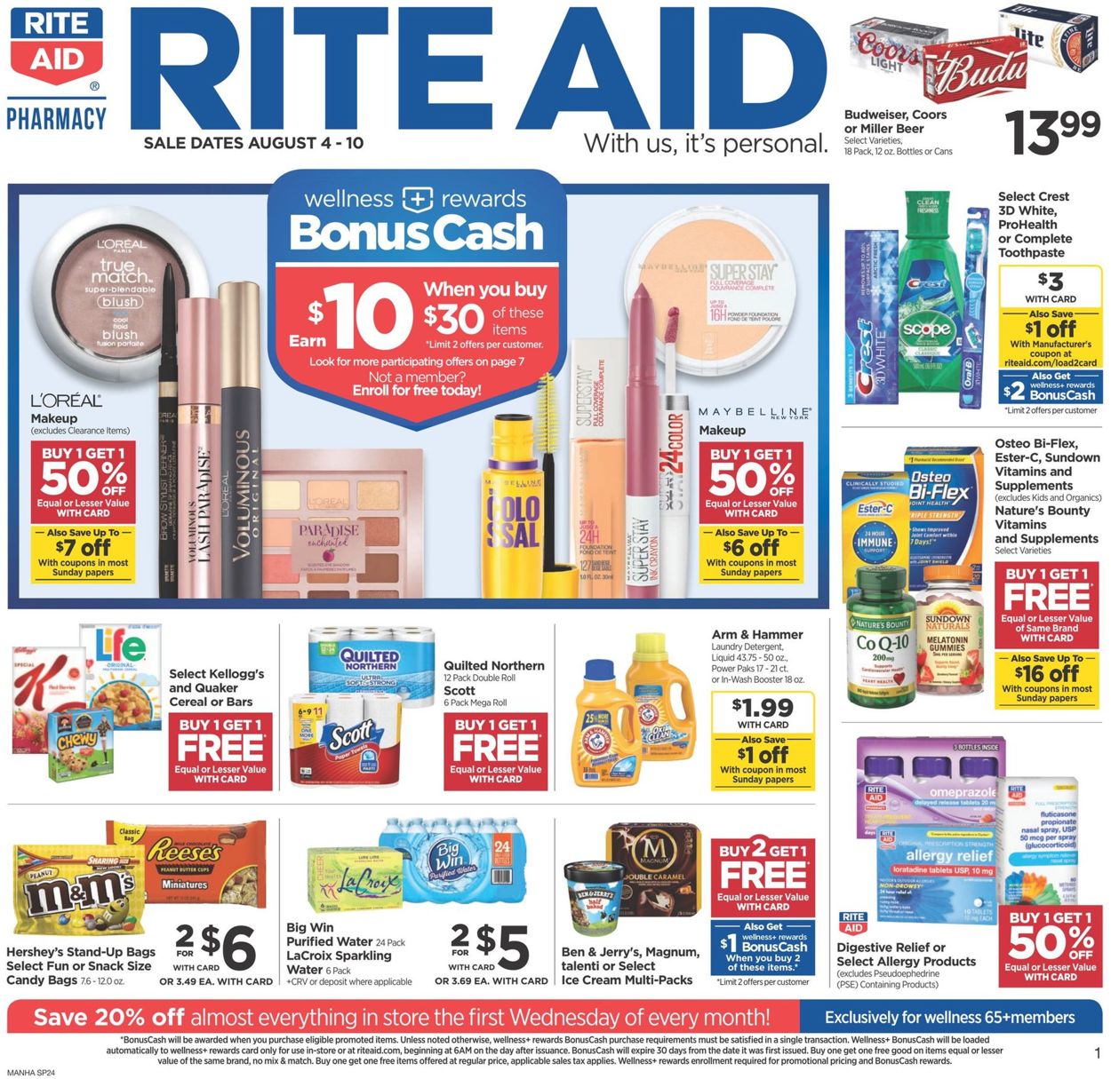 Rite Aid Weekly Ad Circular - valid 08/04-08/10/2019 (Page 2)