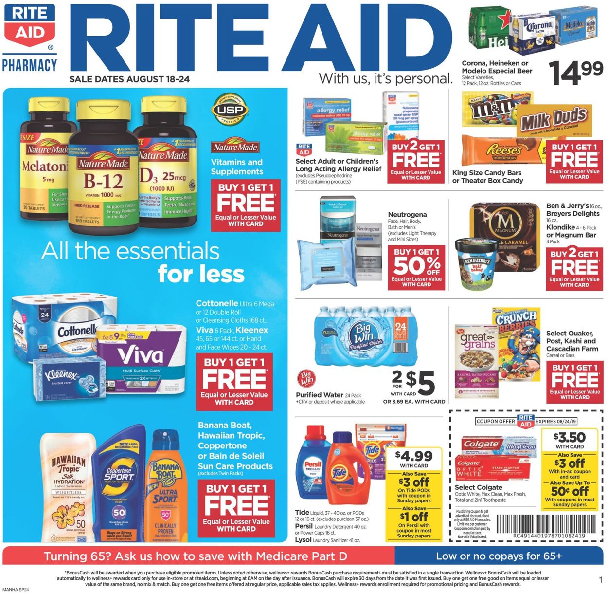 Rite Aid Weekly Ad Circular - valid 08/18-08/24/2019 (Page 2)