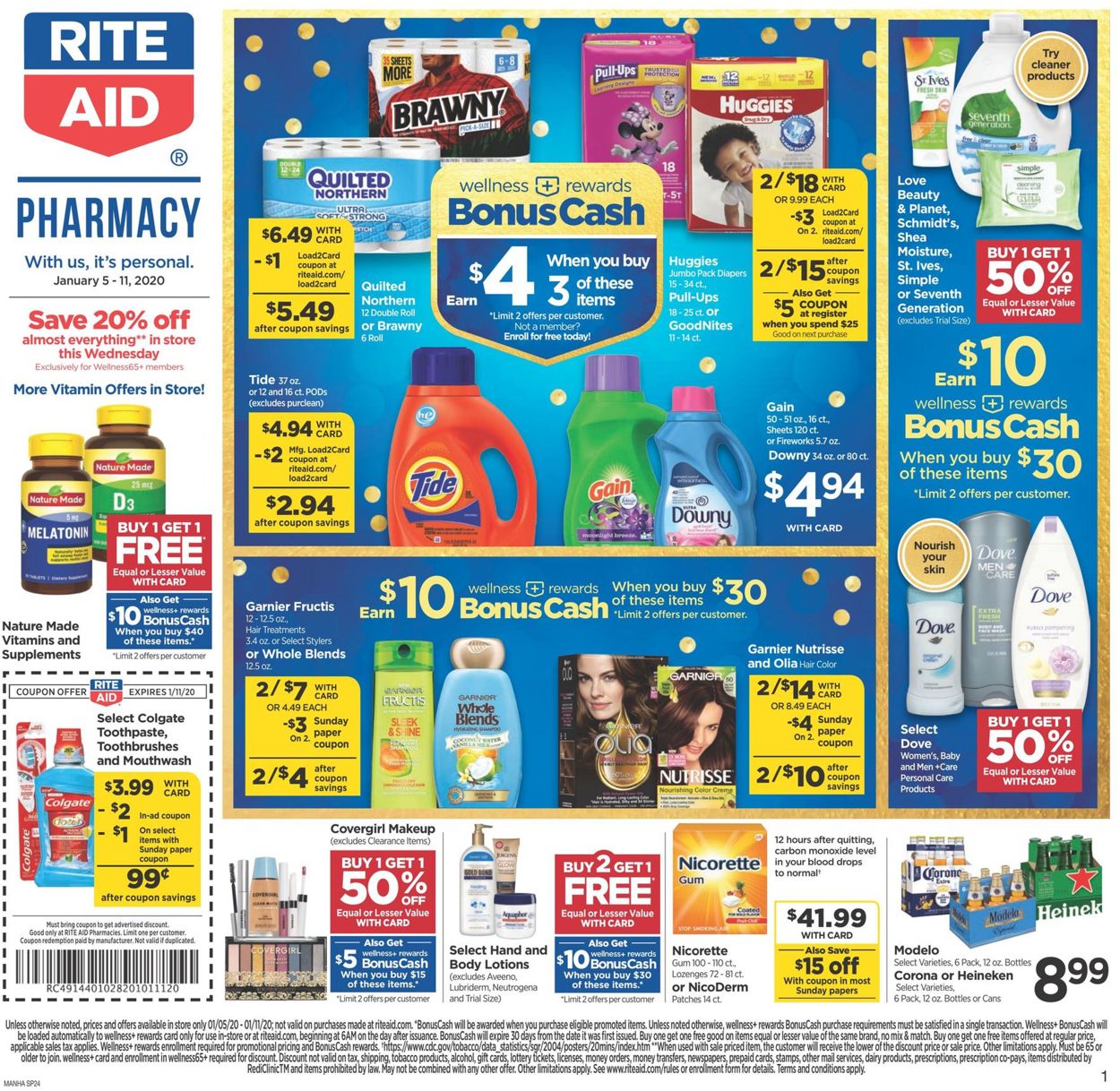 Rite Aid Weekly Ad Circular - valid 01/05-01/11/2020