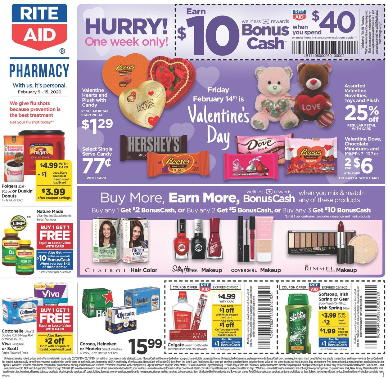 Rite Aid Weekly Ad Circular - valid 02/09-02/15/2020