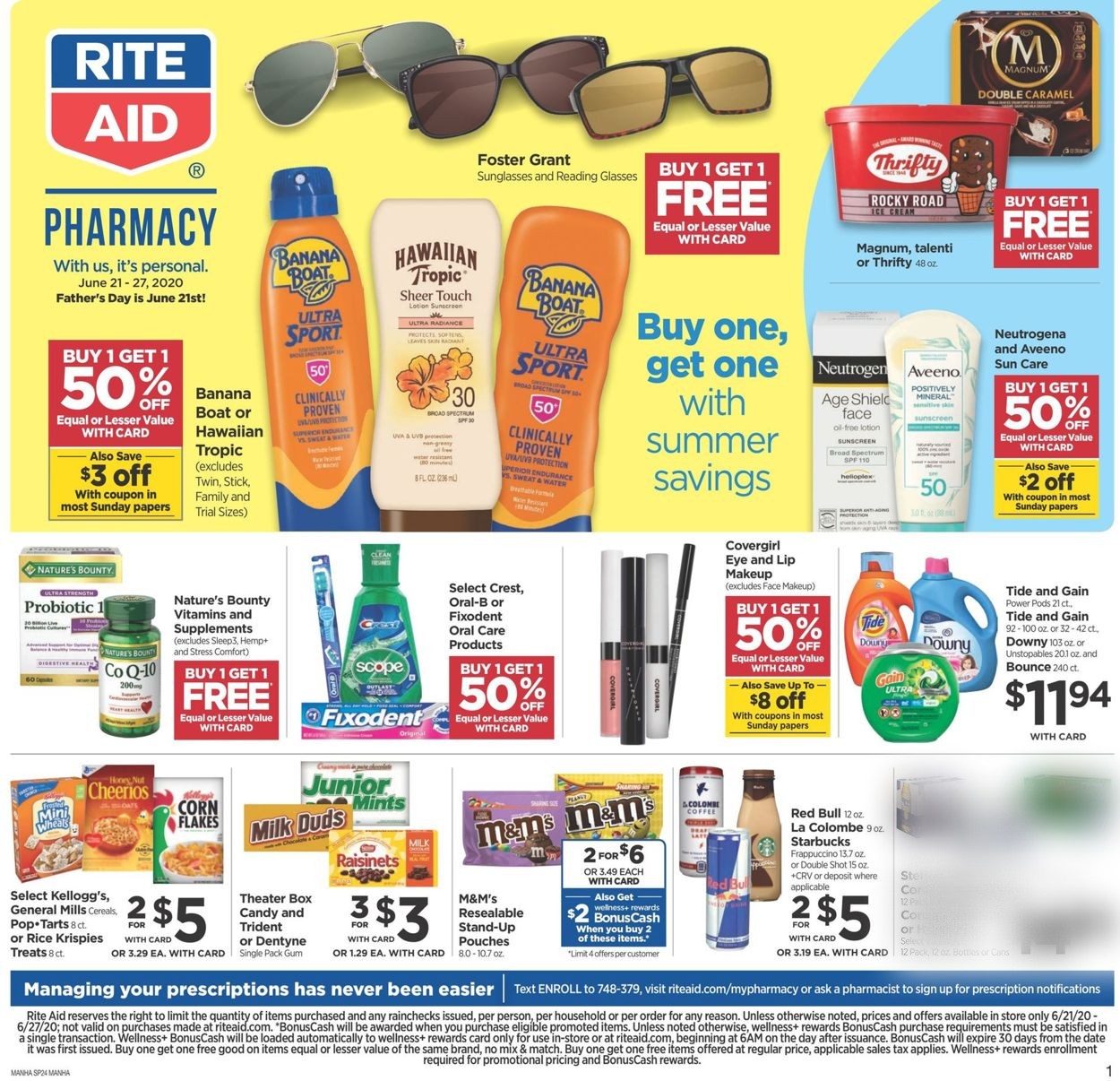 Rite Aid Weekly Ad Circular - valid 06/21-06/27/2020