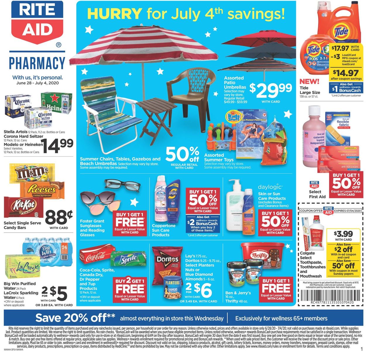 Rite Aid Weekly Ad Circular - valid 06/28-07/04/2020 (Page 2)