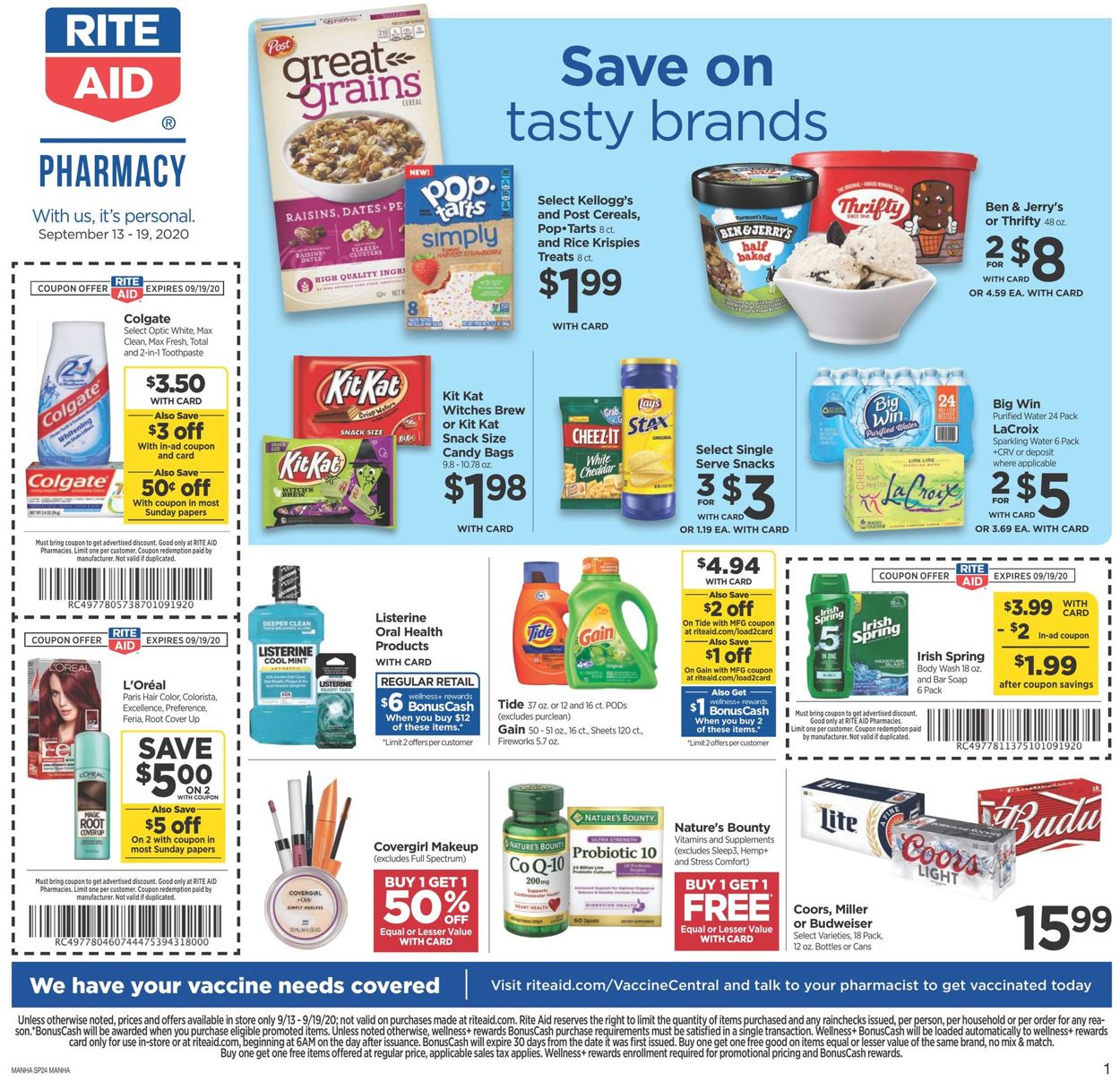 Rite Aid Weekly Ad Circular - valid 09/13-09/19/2020 (Page 2)