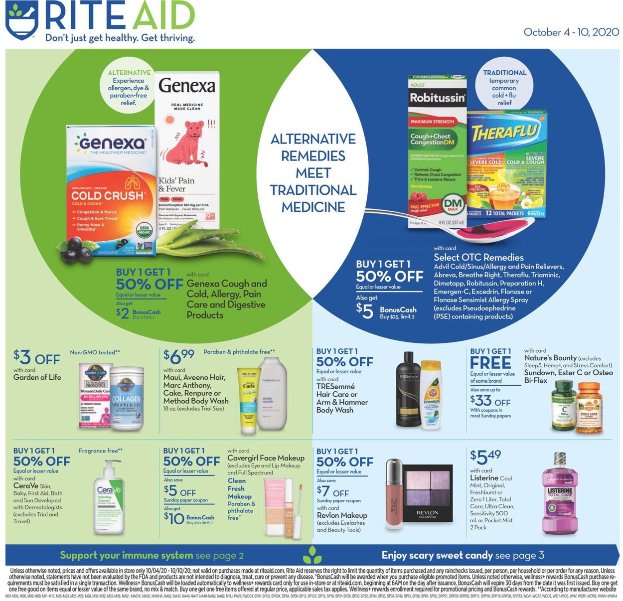 Rite Aid Weekly Ad Circular - valid 10/04-10/10/2020 (Page 2)