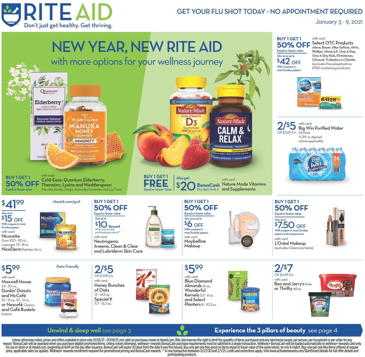 Rite Aid Weekly Ad Circular - valid 01/03-01/09/2021 (Page 2)
