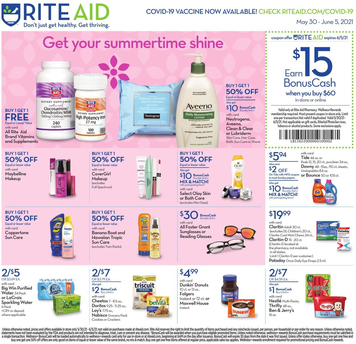Rite Aid Weekly Ad Circular - valid 05/30-06/05/2021