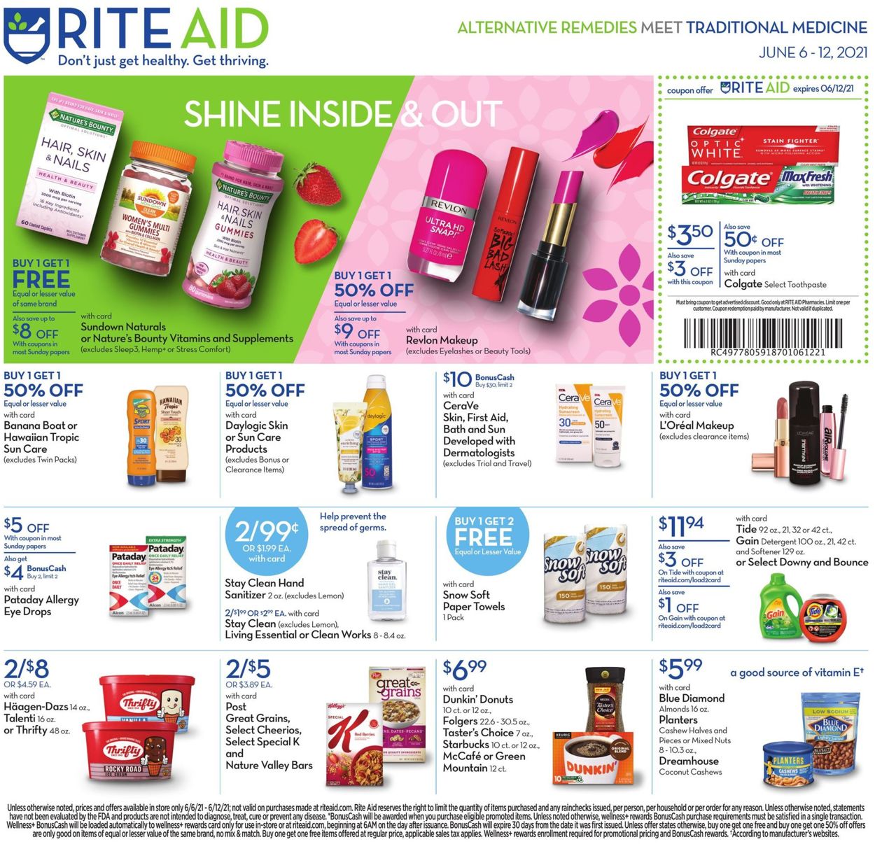 Rite Aid Weekly Ad Circular - valid 06/06-06/12/2021