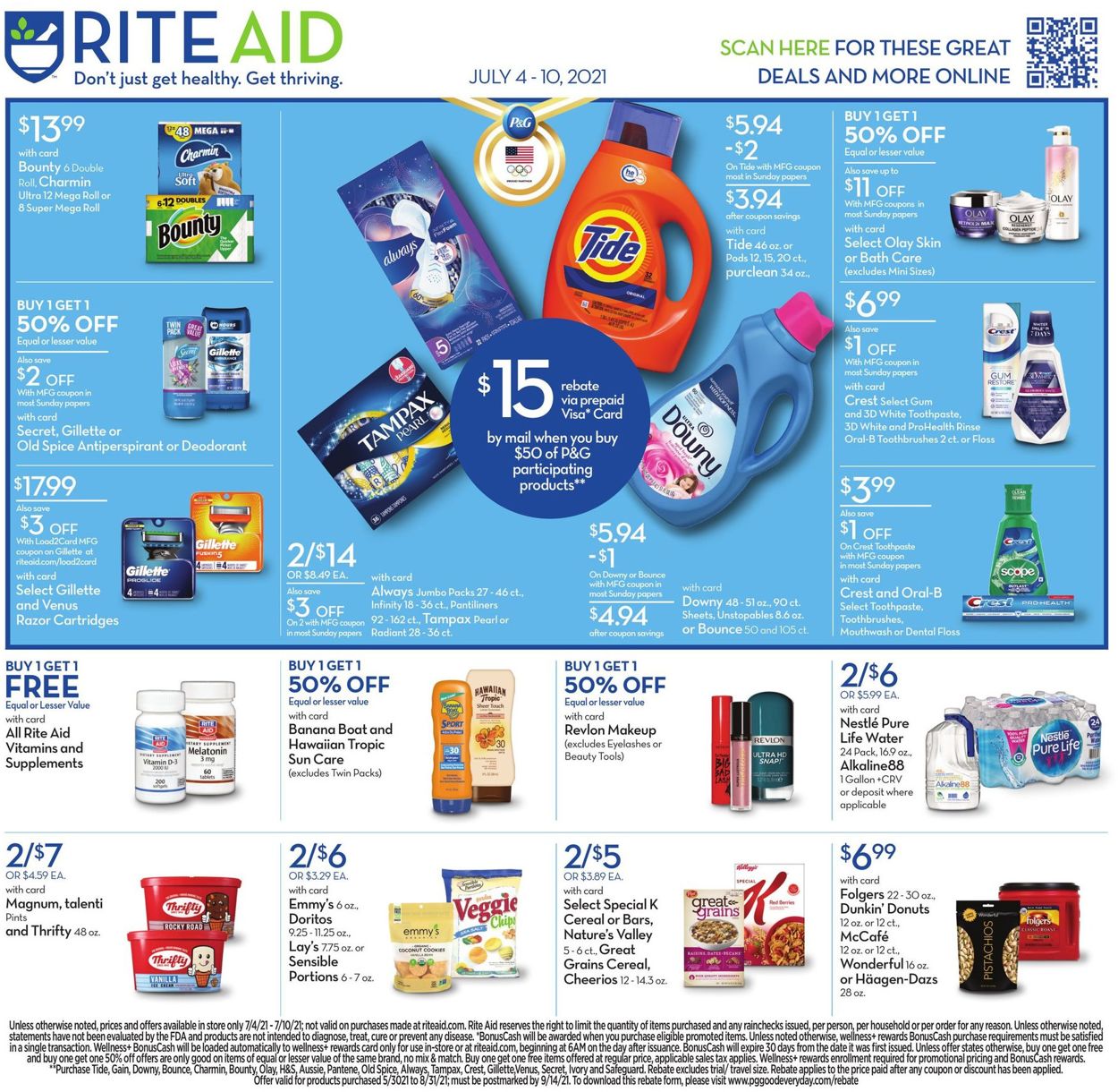 Rite Aid Weekly Ad Circular - valid 07/04-07/10/2021