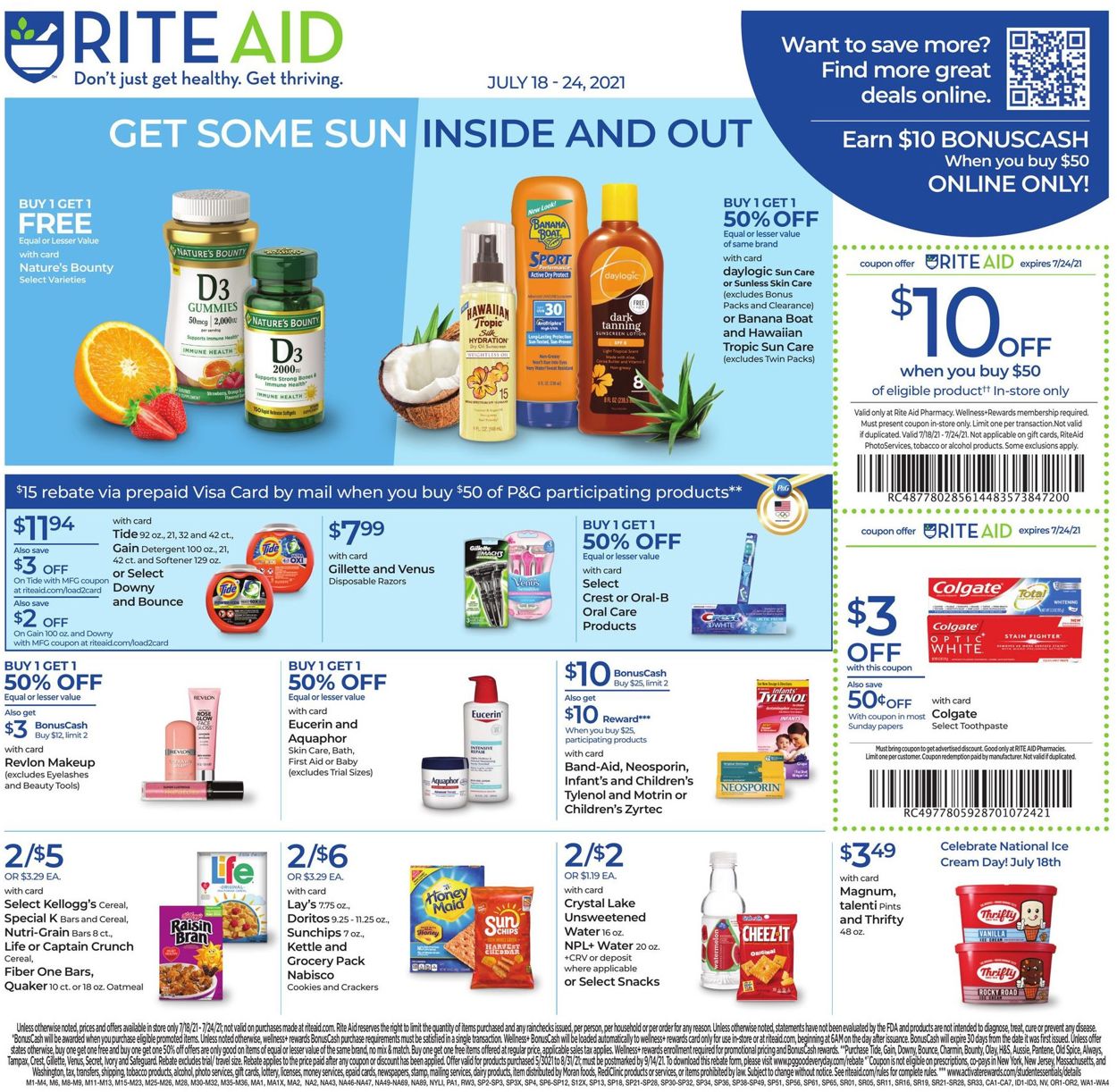 Rite Aid Weekly Ad Circular - valid 07/18-07/24/2021 (Page 3)