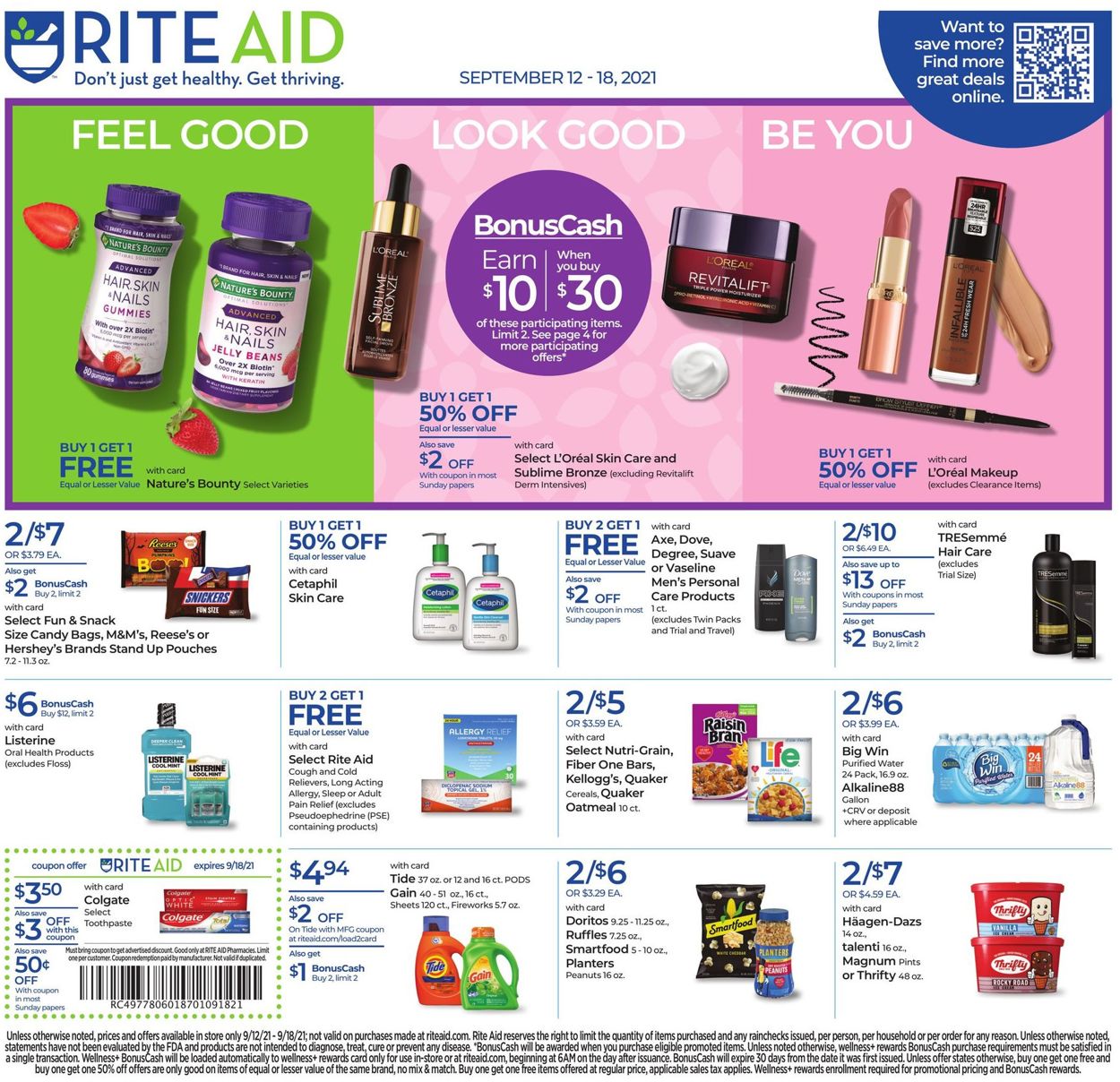 Rite Aid Weekly Ad Circular - valid 09/12-09/18/2021 (Page 2)