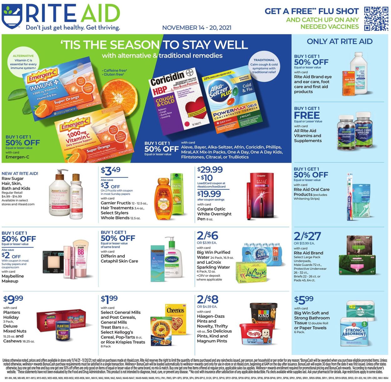 Rite Aid Weekly Ad Circular - valid 11/14-11/20/2021