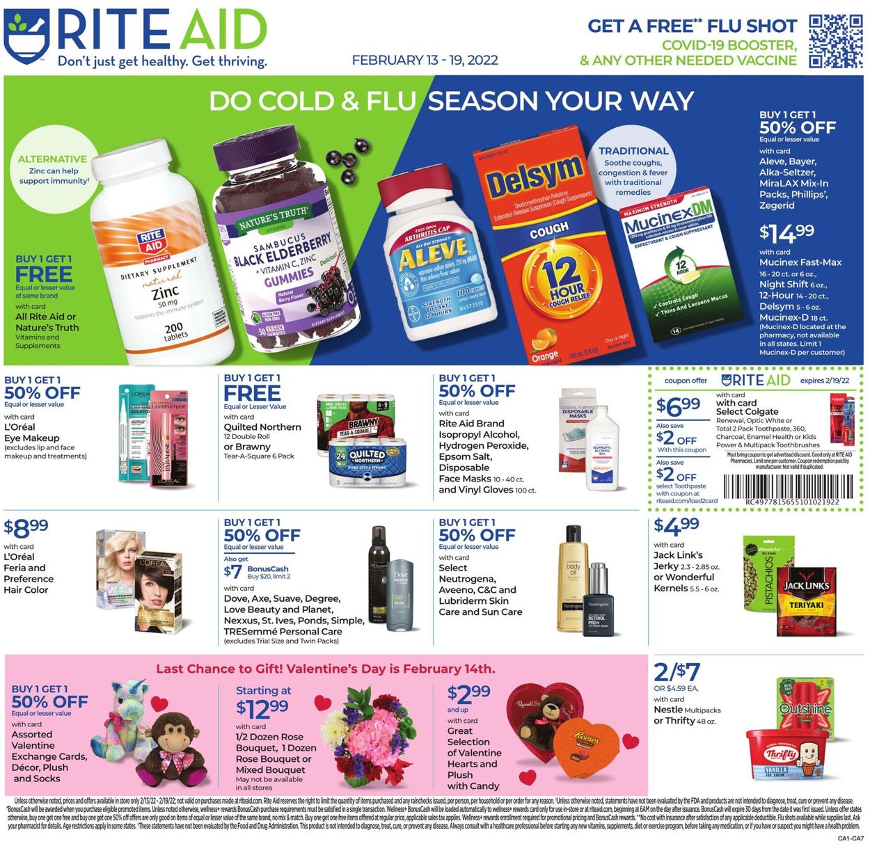 Rite Aid Weekly Ad Circular - valid 02/13-02/19/2022