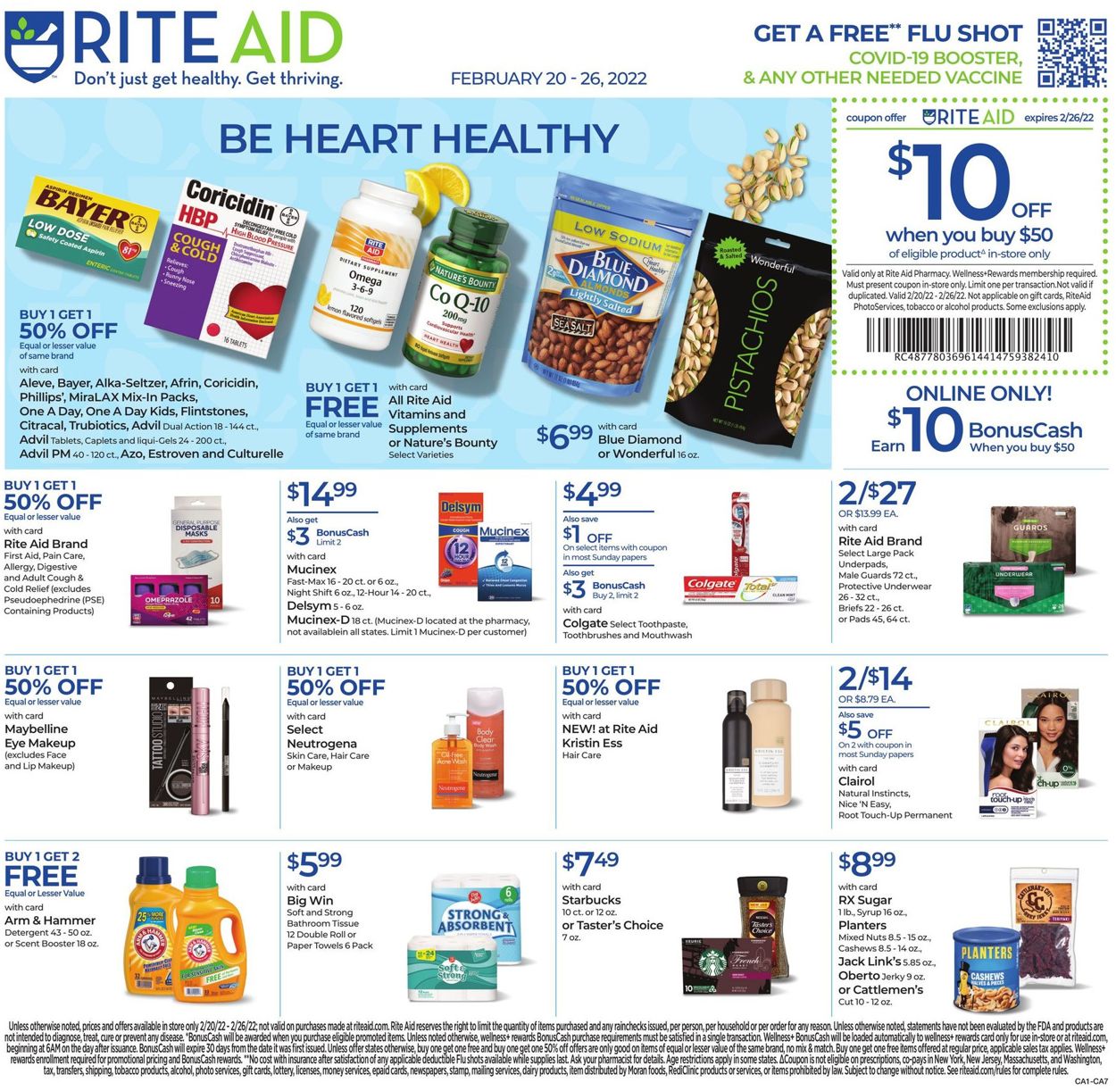 Rite Aid Weekly Ad Circular - valid 02/20-02/26/2022