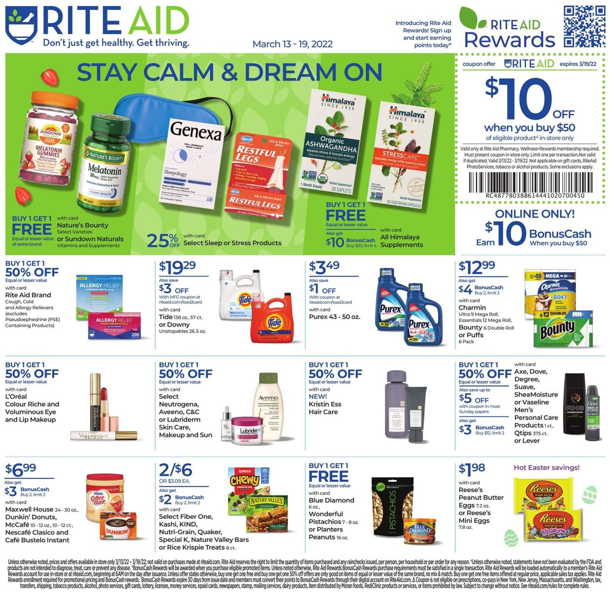 Rite Aid Weekly Ad Circular - valid 03/13-03/19/2022