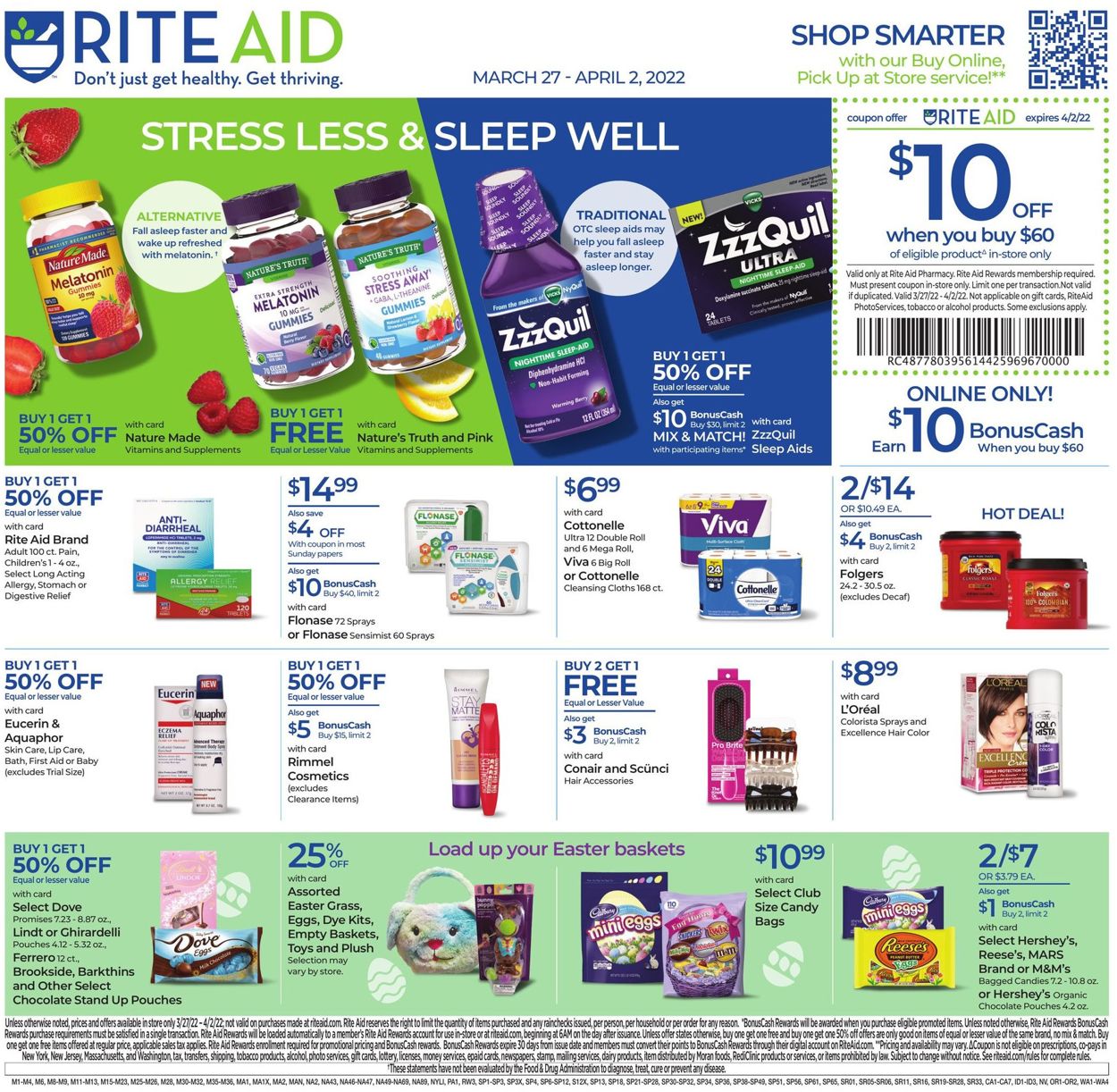Rite Aid Weekly Ad Circular - valid 03/27-04/02/2022