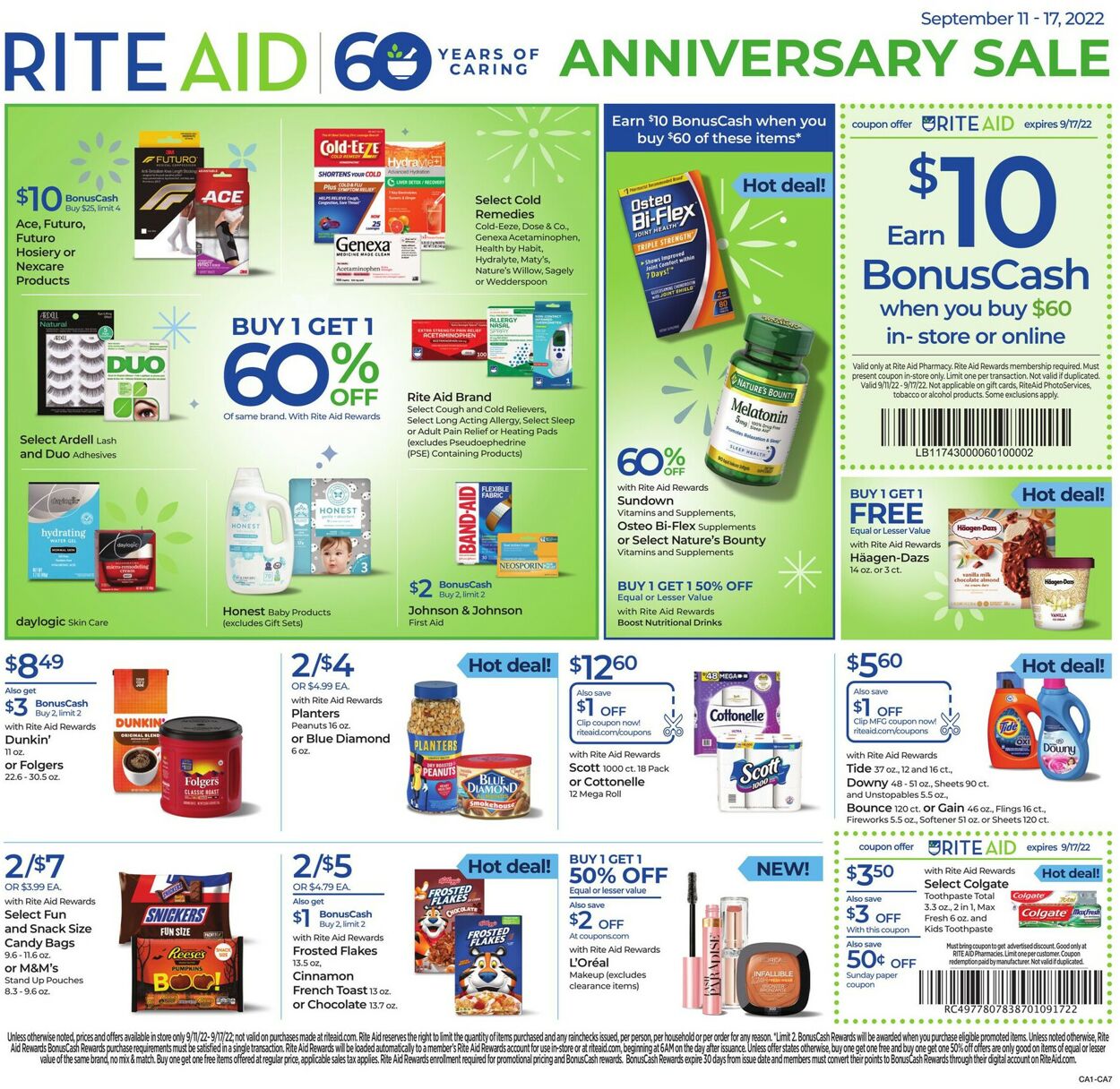 Rite Aid Weekly Ad Circular - valid 09/11-09/17/2022
