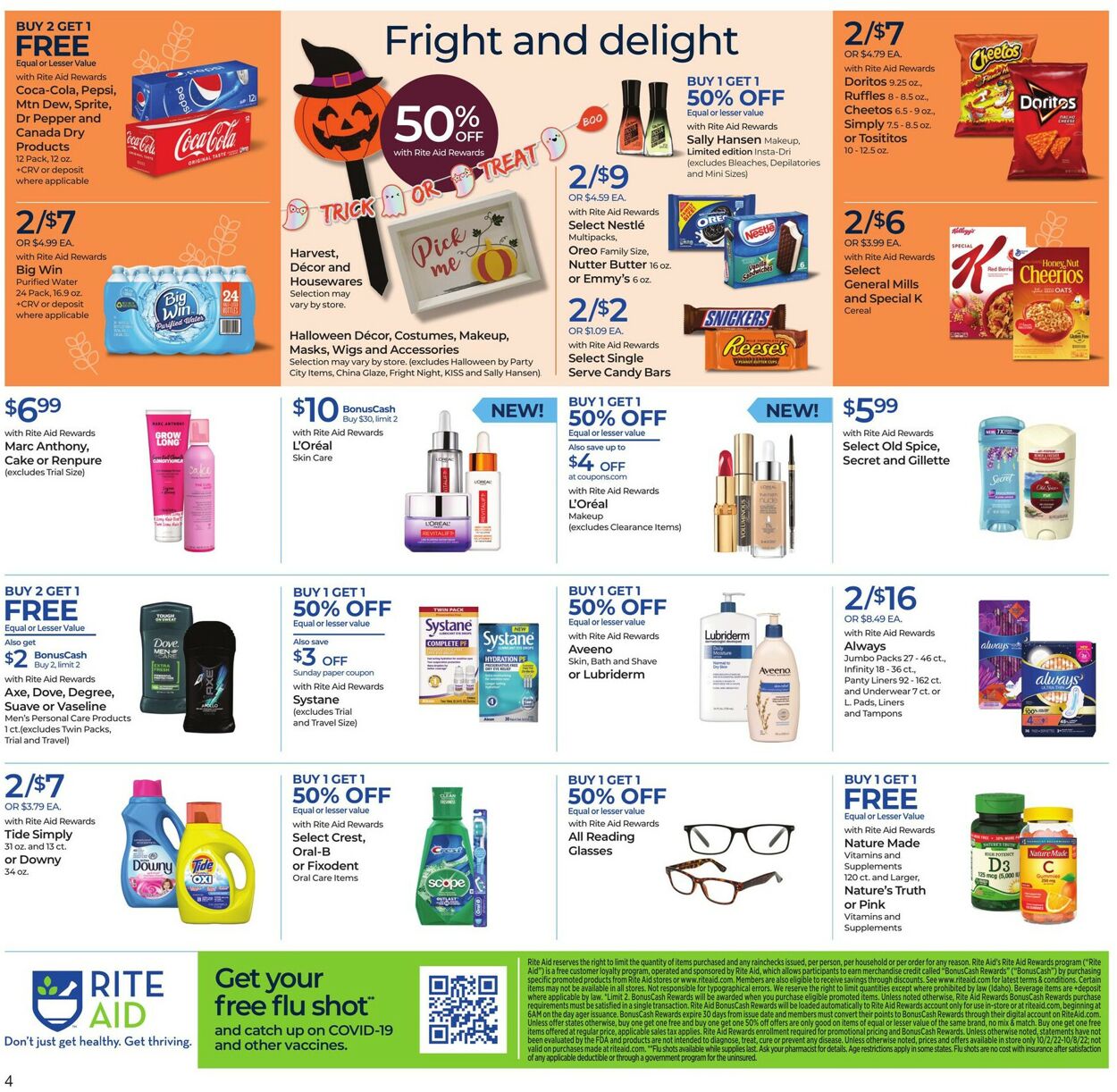 Rite Aid Weekly Ad Circular - valid 10/02-10/08/2022 (Page 3)