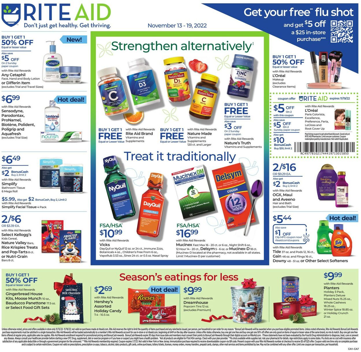 Rite Aid Weekly Ad Circular - valid 11/13-11/19/2022