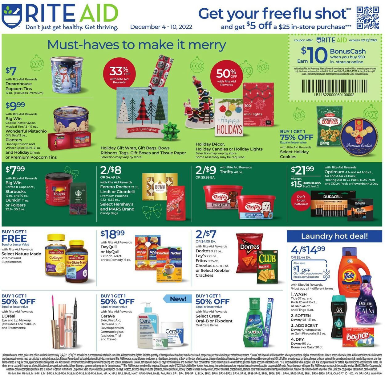 Rite Aid Weekly Ad Circular - valid 12/04-12/10/2022